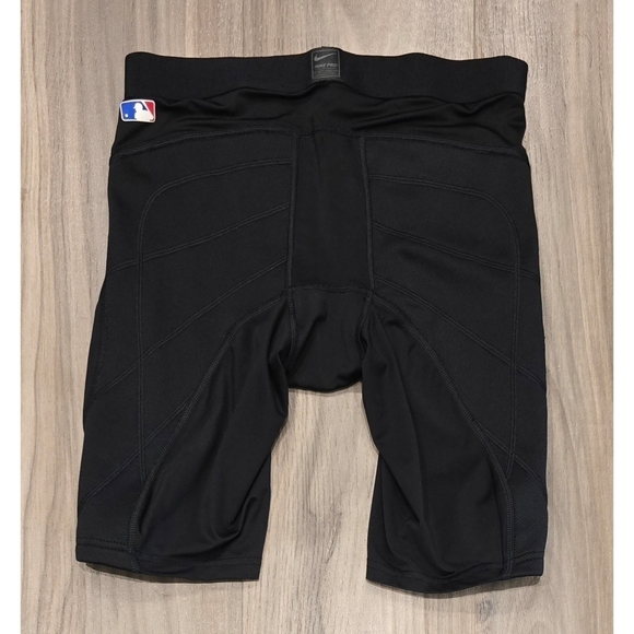 Step Up Your Game with Nike Pro Men's Hyperstrong MLB Compression Shorts - Picture 2 of 5